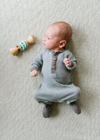 Color Block Classic Baby Rattle - BIG FRENCHIES