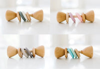 Color Block Classic Baby Rattle - BIG FRENCHIES
