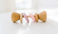 Color Block Classic Baby Rattle - BIG FRENCHIES
