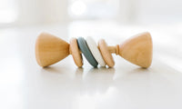 Color Block Classic Baby Rattle - BIG FRENCHIES