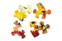 Colorful Bloom 500 Piece Round Jigsaw Puzzle by Springbok Puzzles - BIG FRENCHIES