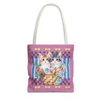 Colorful Cat Mom Tote Bag - BIG FRENCHIES