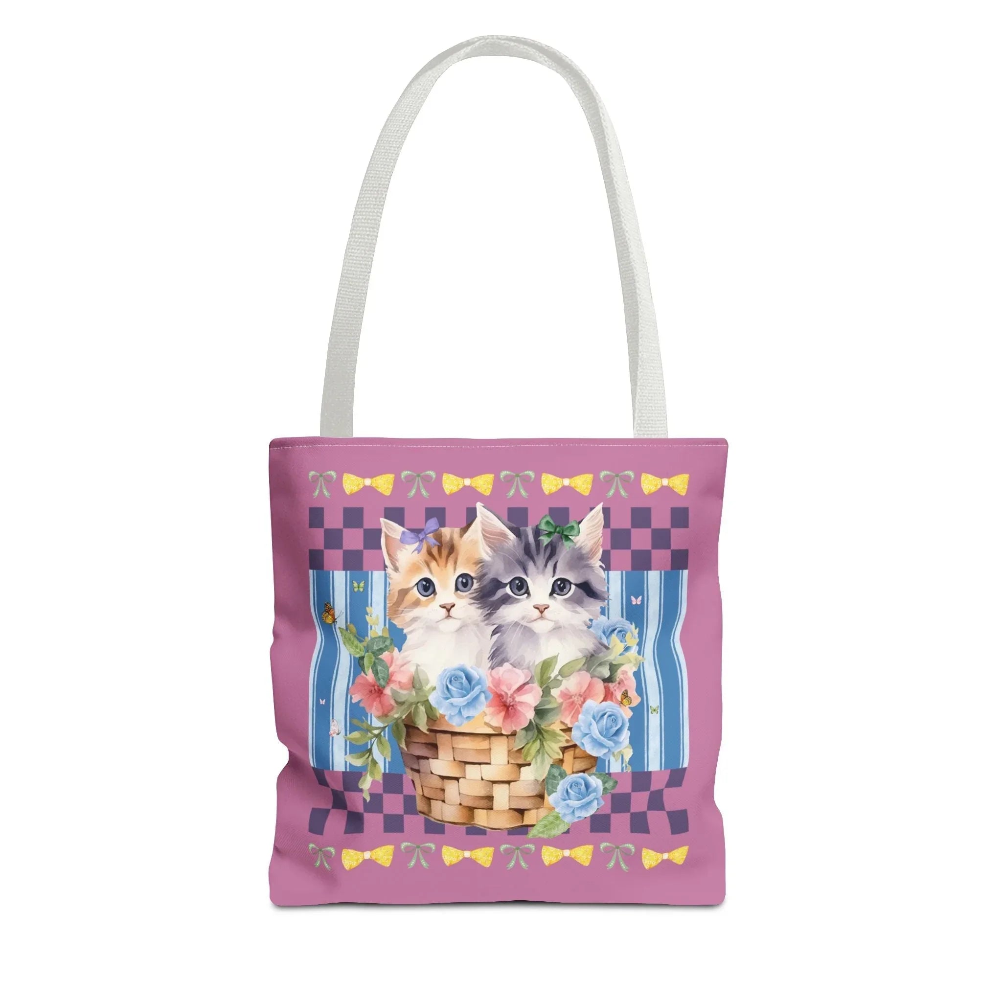 Colorful Cat Mom Tote Bag - BIG FRENCHIES