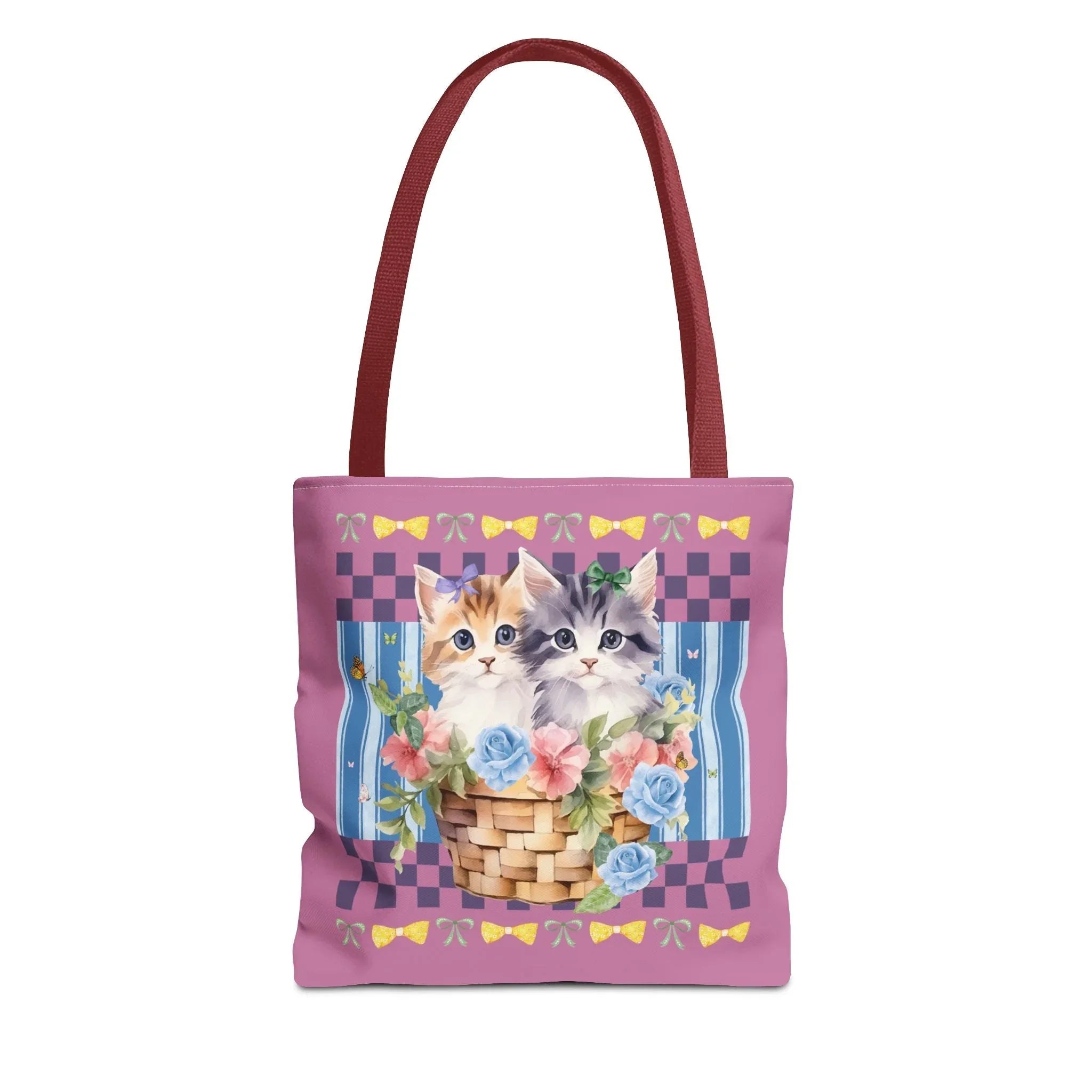 Colorful Cat Mom Tote Bag - BIG FRENCHIES