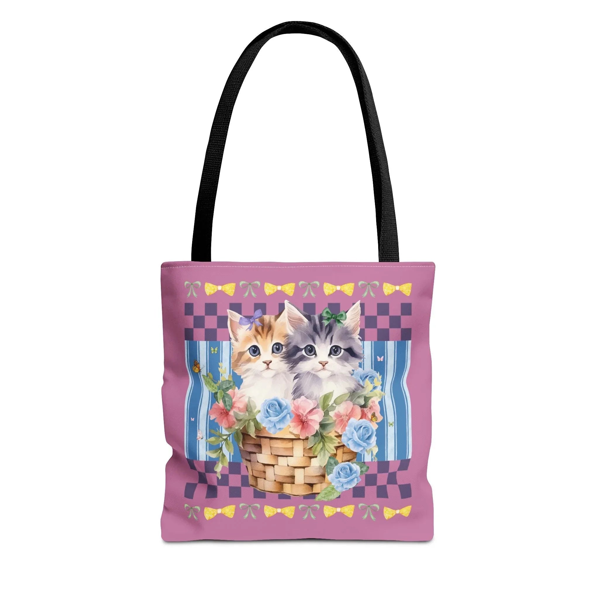 Colorful Cat Mom Tote Bag - BIG FRENCHIES