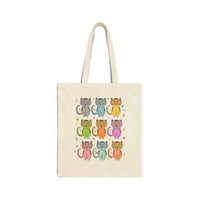 Colorful Cat Tote Bag - BIG FRENCHIES