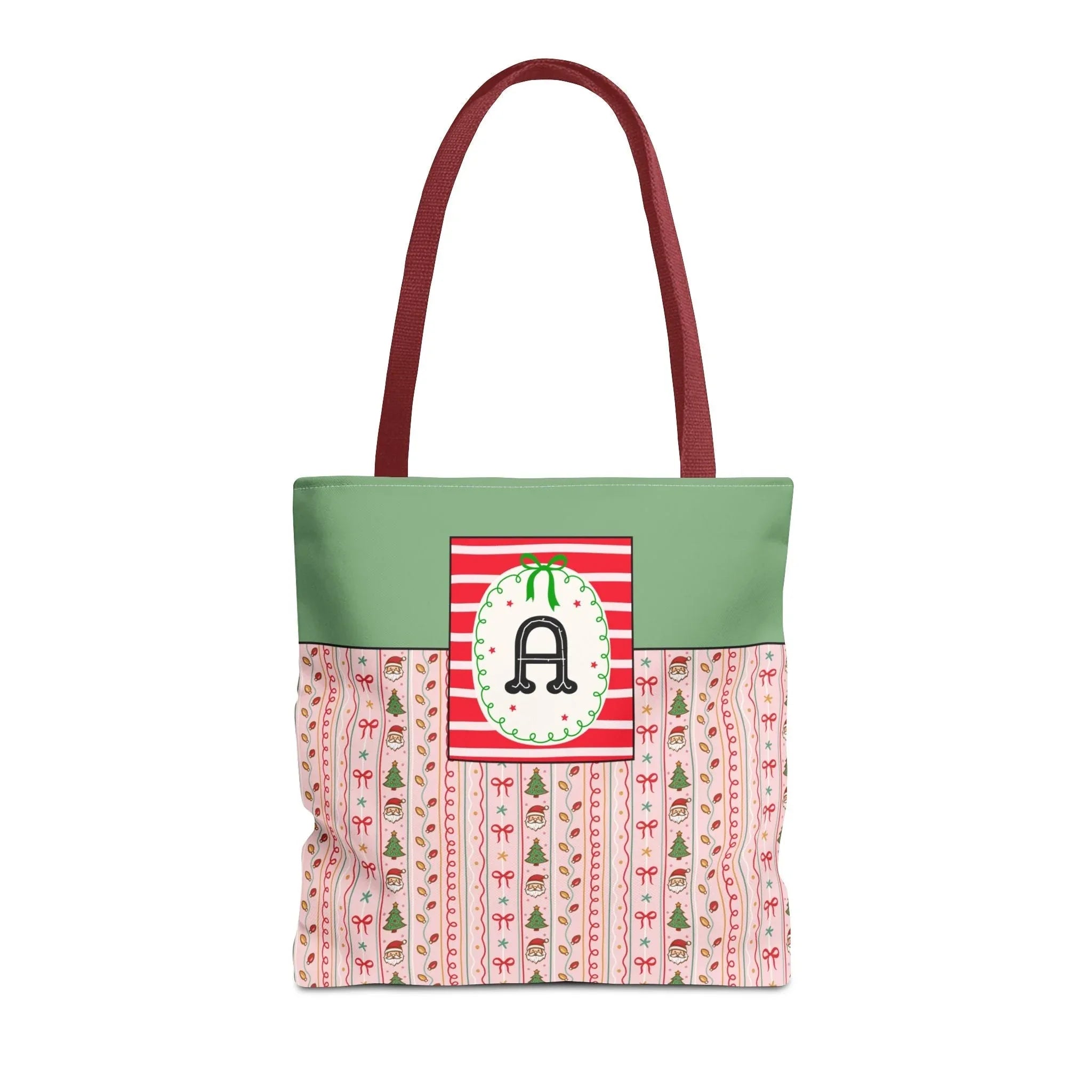 Colorful Christmas Tote: A - BIG FRENCHIES