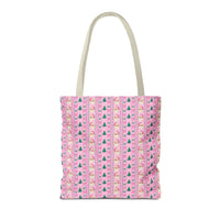 Colorful Christmas Tote: A - BIG FRENCHIES