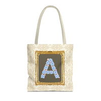 Framed Flower Initial: A - BIG FRENCHIES