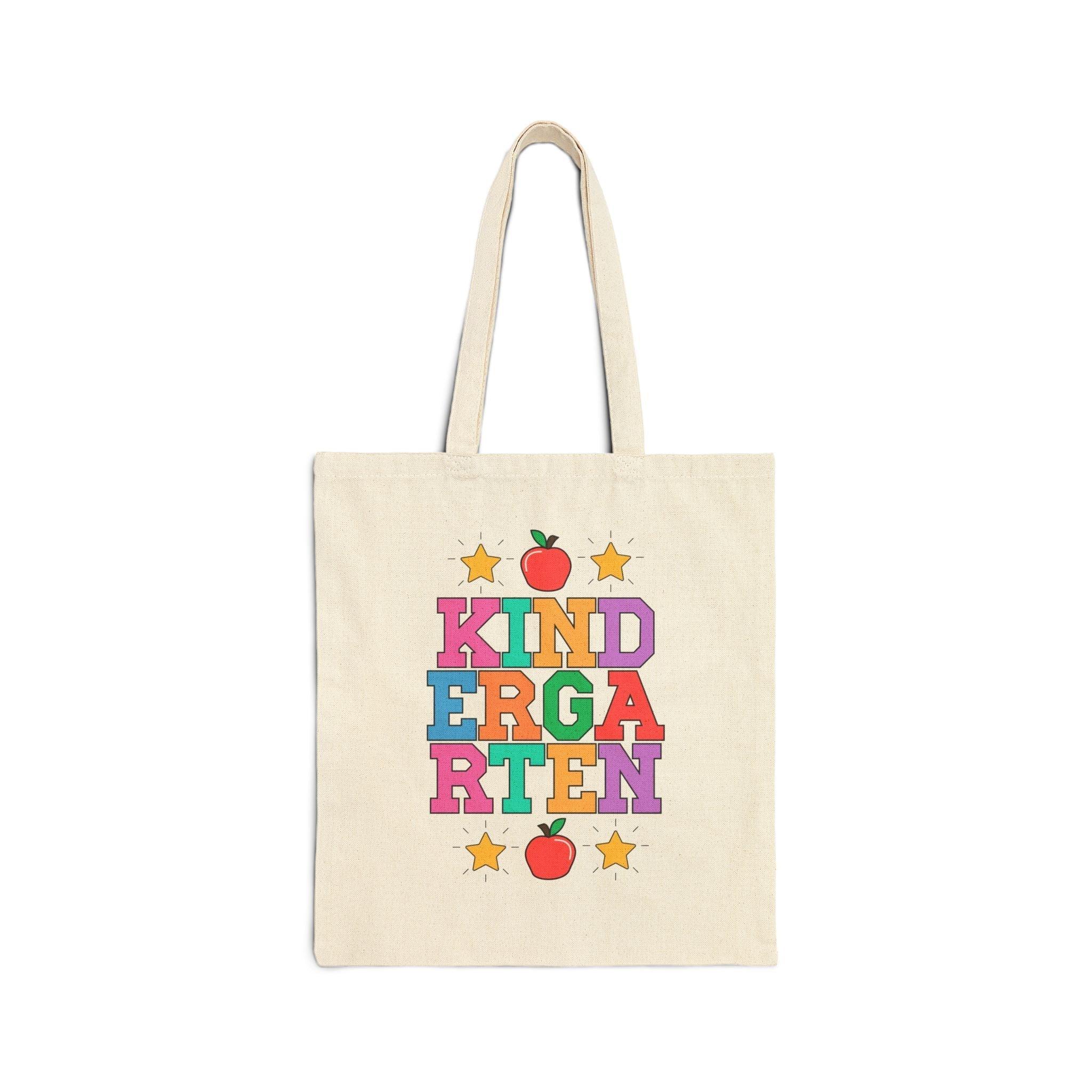 Colorful Kindergarten Teacher Tote - BIG FRENCHIES
