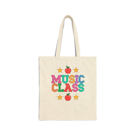 Colorful Music Teacher Tote - BIG FRENCHIES