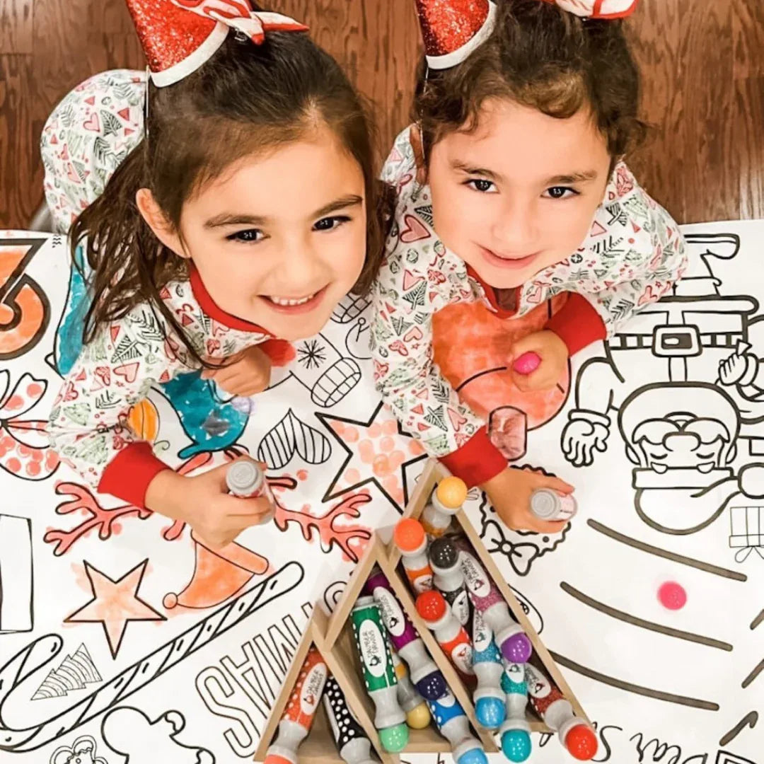 Christmas Coloring Tablecloth - BIG FRENCHIES