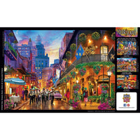 Colorscapes - New Orleans Style 1000 Piece Puzzle by Masterpieces Puzzles - BIG FRENCHIES
