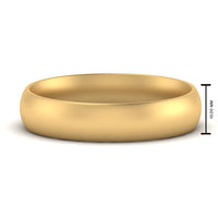 Comfort Fit Mens Wedding Band
