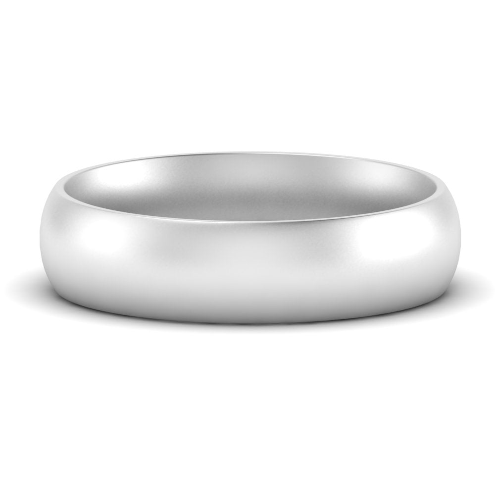 Comfort Fit Mens Wedding Band