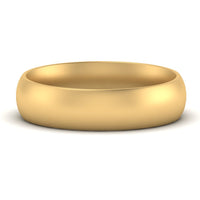 Comfort Fit Mens Wedding Band