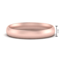 Comfort Fit Mens Wedding Band