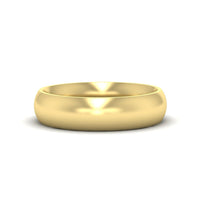 Minimalist 4mm Mens Wedding Band