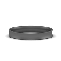 4 mm Comfort Fit Concave Mens Band
