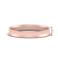 4 mm Comfort Fit Concave Mens Band