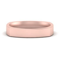 Square Comfort Fit Mens Wedding Band