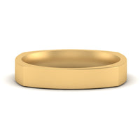 Square Comfort Fit Mens Wedding Band