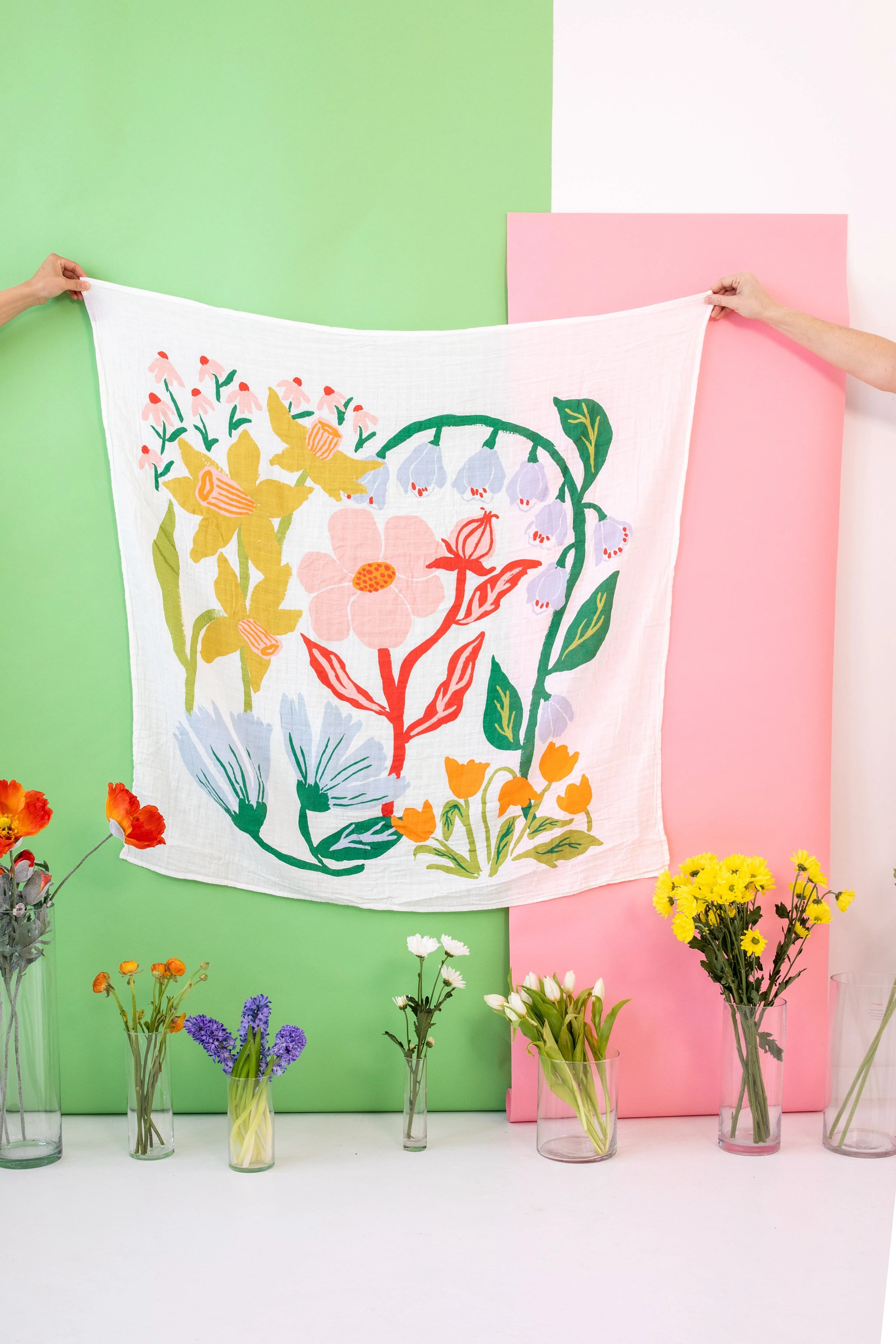 Cottage Garden Swaddle - BIG FRENCHIES