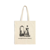 Cool Girls Know History Tote - BIG FRENCHIES