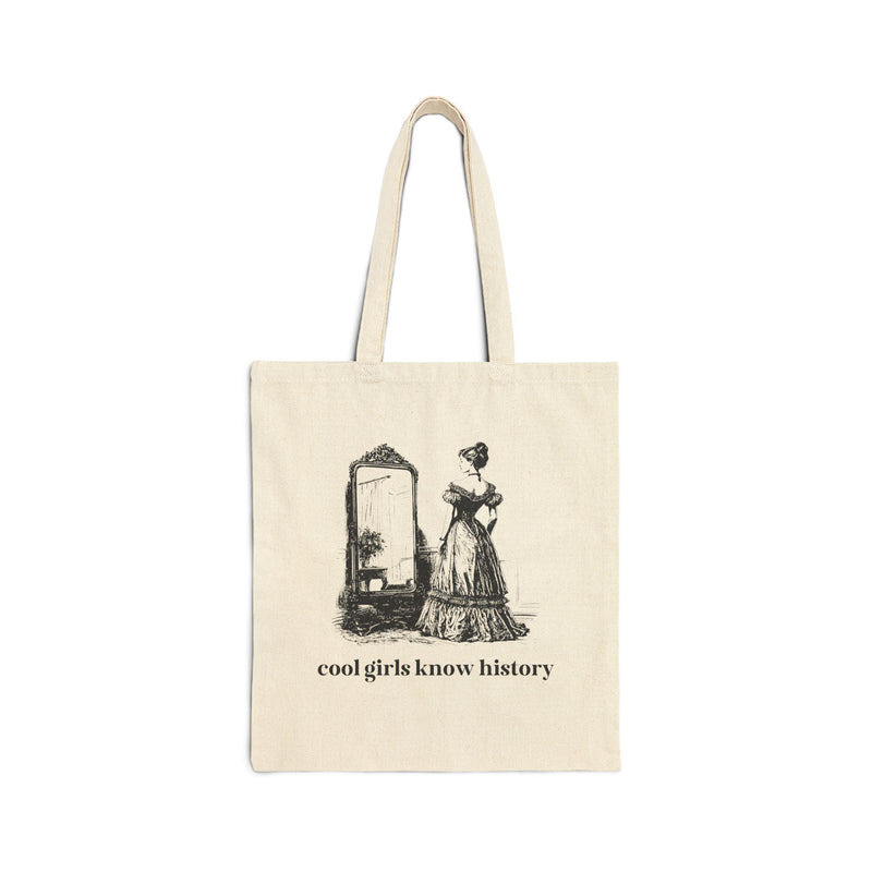 Cool Girls Know History Tote - BIG FRENCHIES