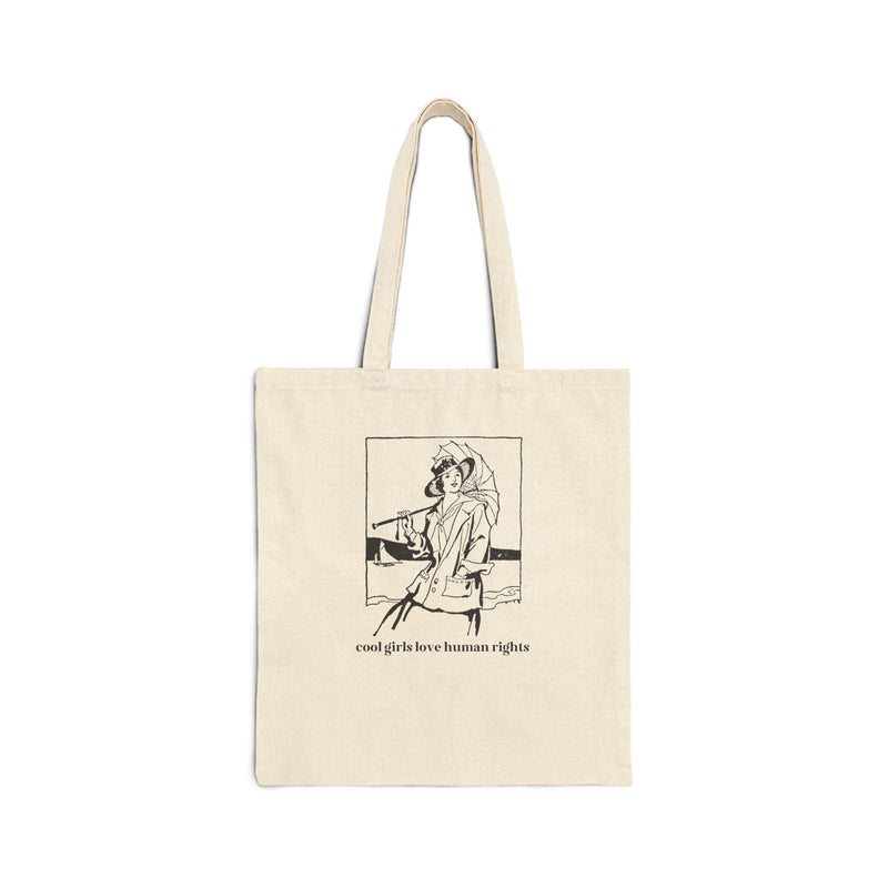 Cool Girls Love Human Rights Tote - BIG FRENCHIES