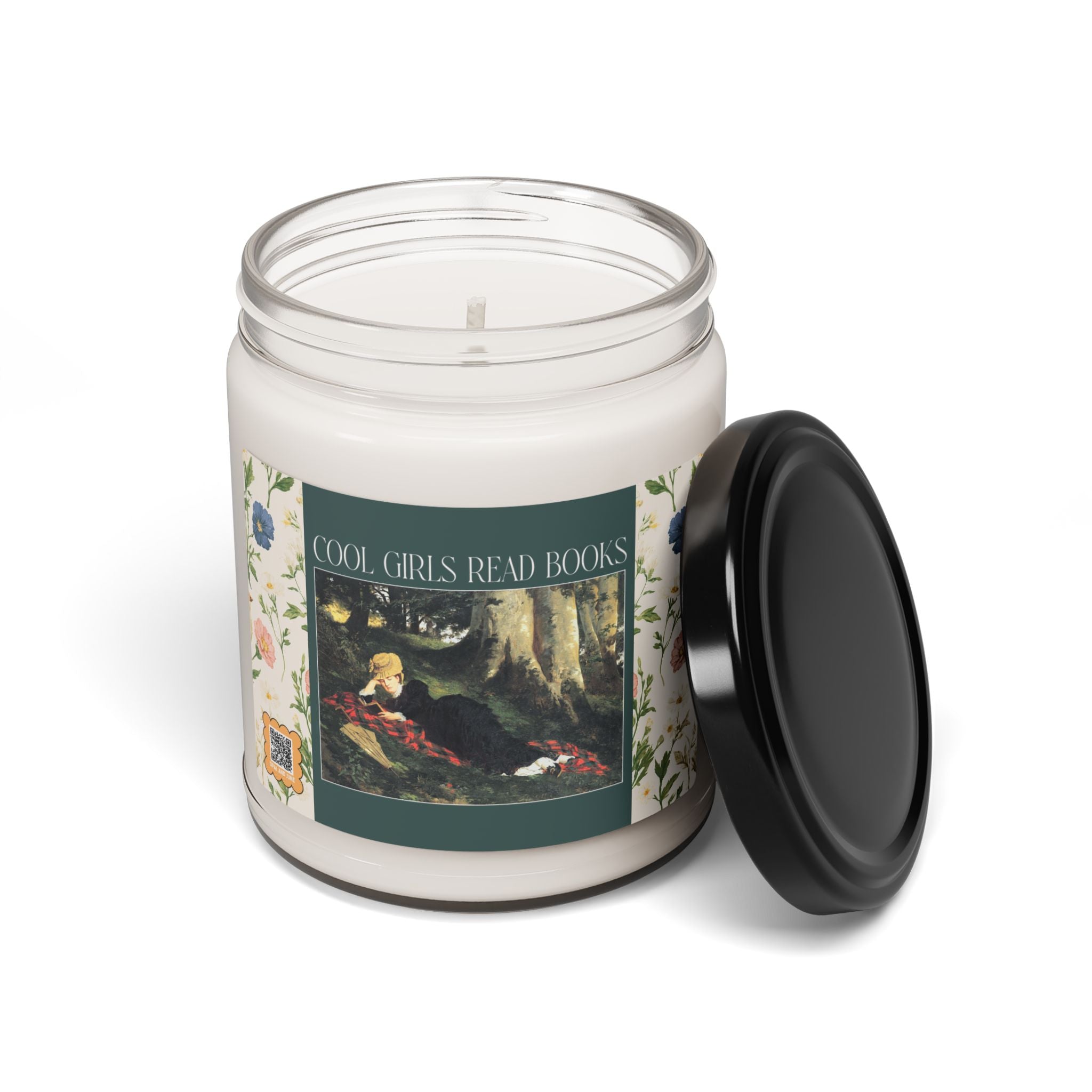 Cool Girls Read Books Candle