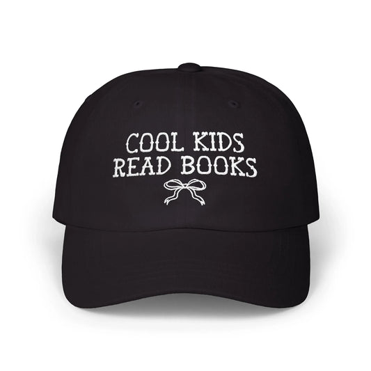 Cool Kids Read Books Hat with Bow - BIG FRENCHIES
