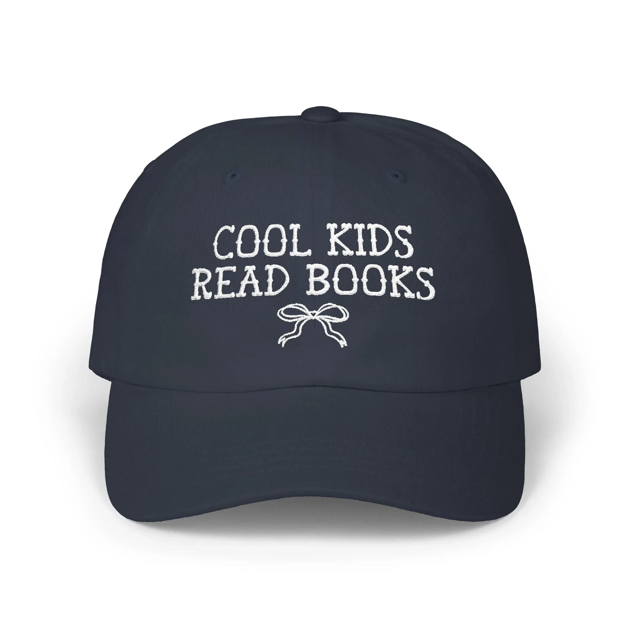 Cool Kids Read Books Hat with Bow - BIG FRENCHIES