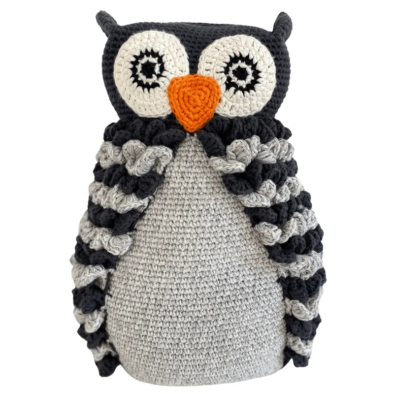 Barney the owl - grey - BIG FRENCHIES