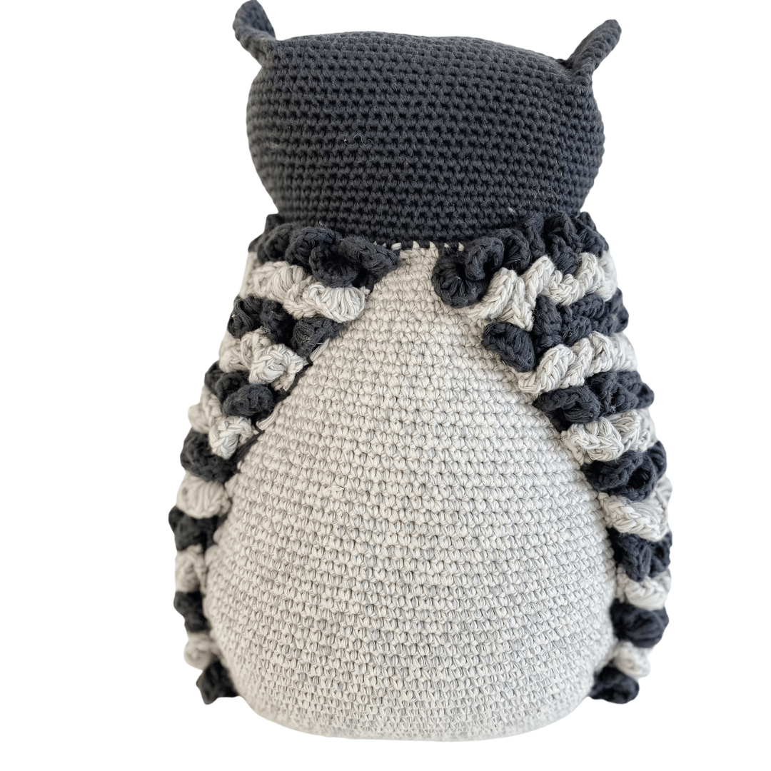 Barney the owl - grey