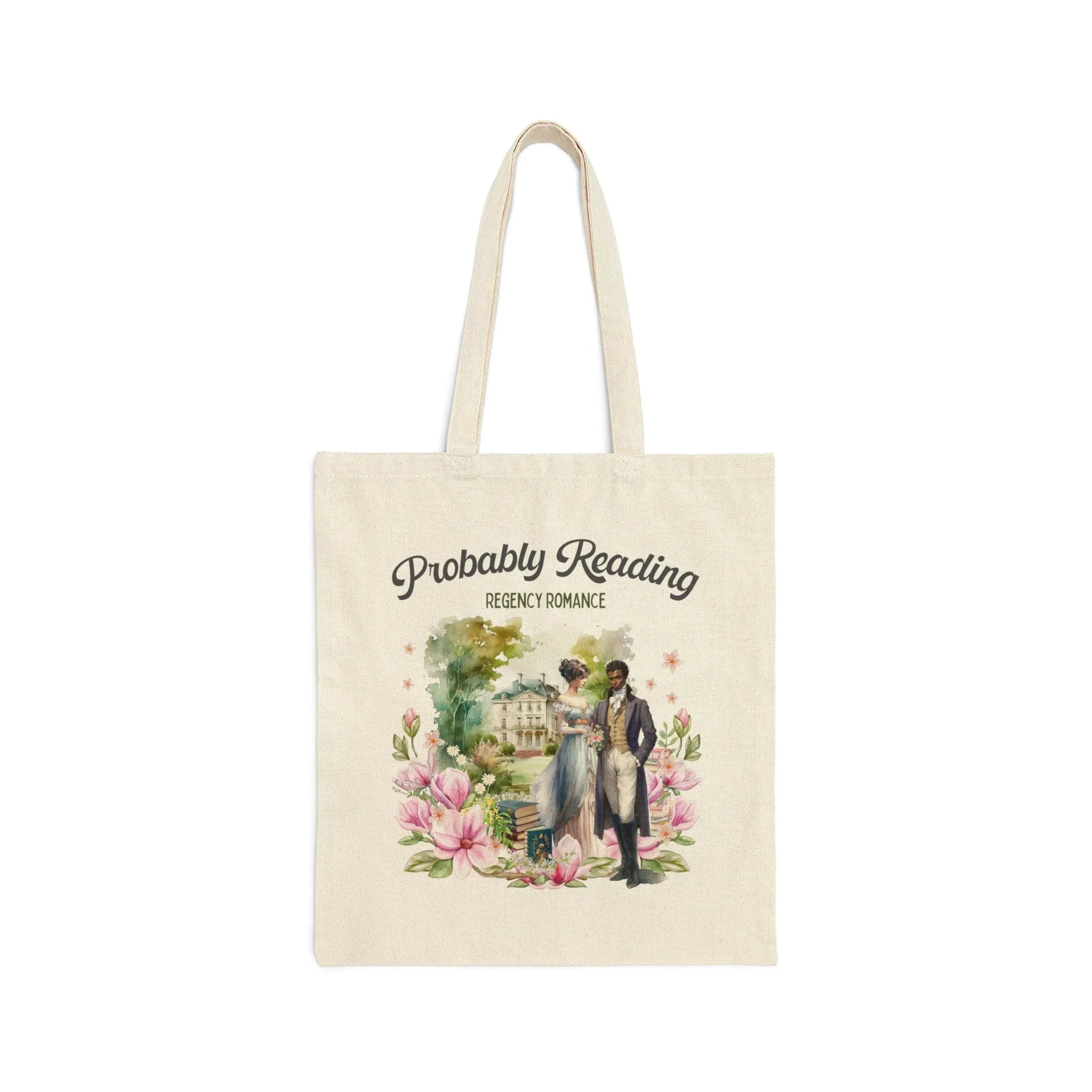 Floral Regency Romance Tote Bag - BIG FRENCHIES