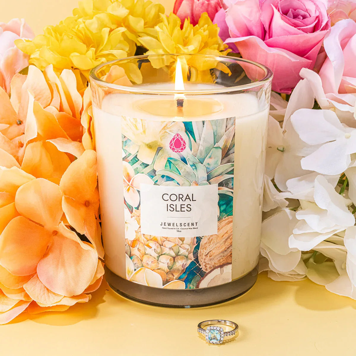 Coral Isles 18oz Home Jewelry Candle - BIG FRENCHIES