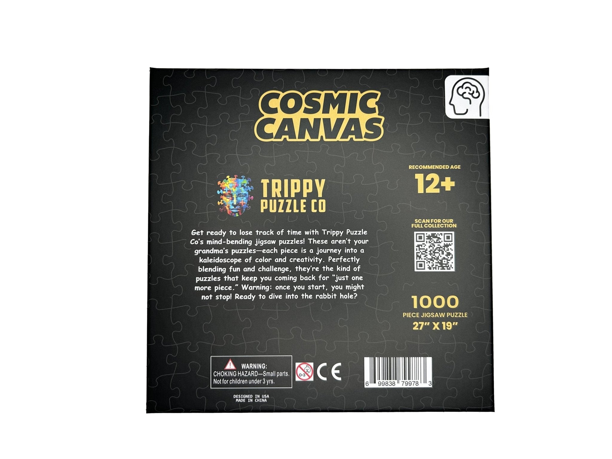Cosmic Canvas 1000 Piece Jigsaw Puzzle | Trippy Puzzle Co