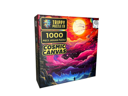 Cosmic Canvas 1000 Piece Jigsaw Puzzle | Trippy Puzzle Co