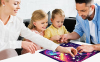 Cosmic Collision 300 Piece Wooden Jigsaw Puzzle | Trippy Puzzle Co