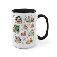 Bookish Cat Coffee Mug - BIG FRENCHIES