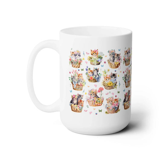 Cottagecore Kitten Coffee Mug - BIG FRENCHIES