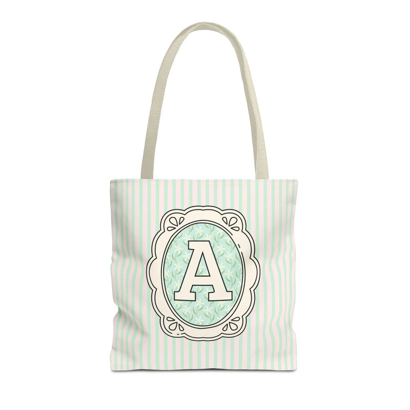 Cottagecore Striped Tote: A - BIG FRENCHIES