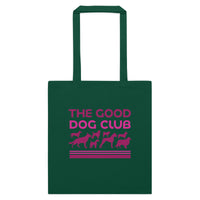 Sebastian & Clementine The Good Dog Club Cotton Tote Bag - Pink