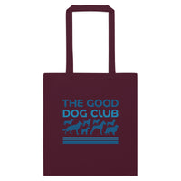 Sebastian & Clementine The Good Dog Club Cotton Tote Bag - Blue