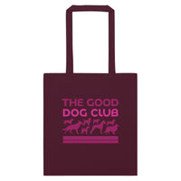 Sebastian & Clementine The Good Dog Club Cotton Tote Bag - Pink