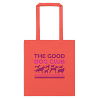 Sebastian & Clementine The Good Dog Club Cotton Tote Bag - Pink