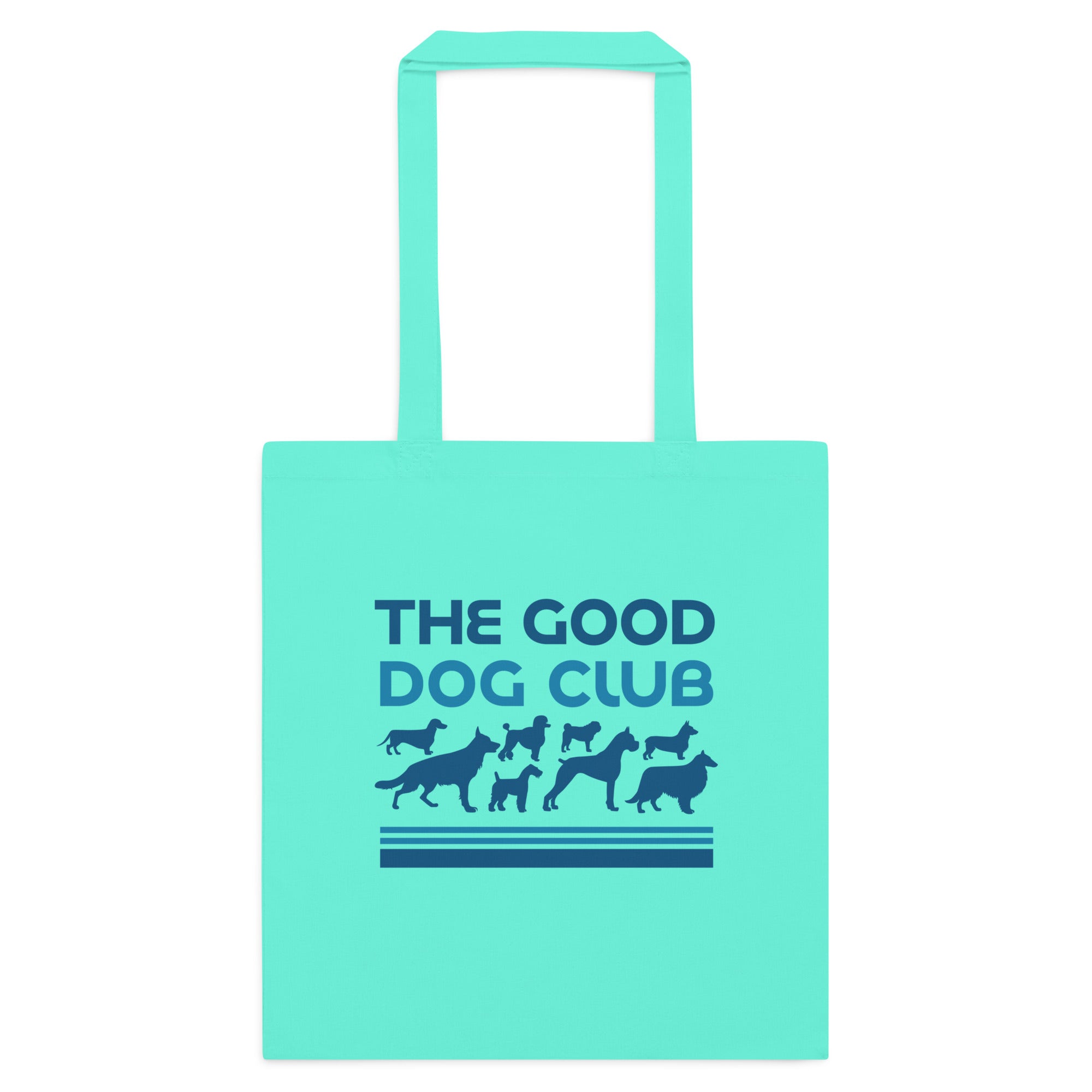 Sebastian & Clementine The Good Dog Club Cotton Tote Bag - Blue