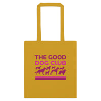 Sebastian & Clementine The Good Dog Club Cotton Tote Bag - Pink