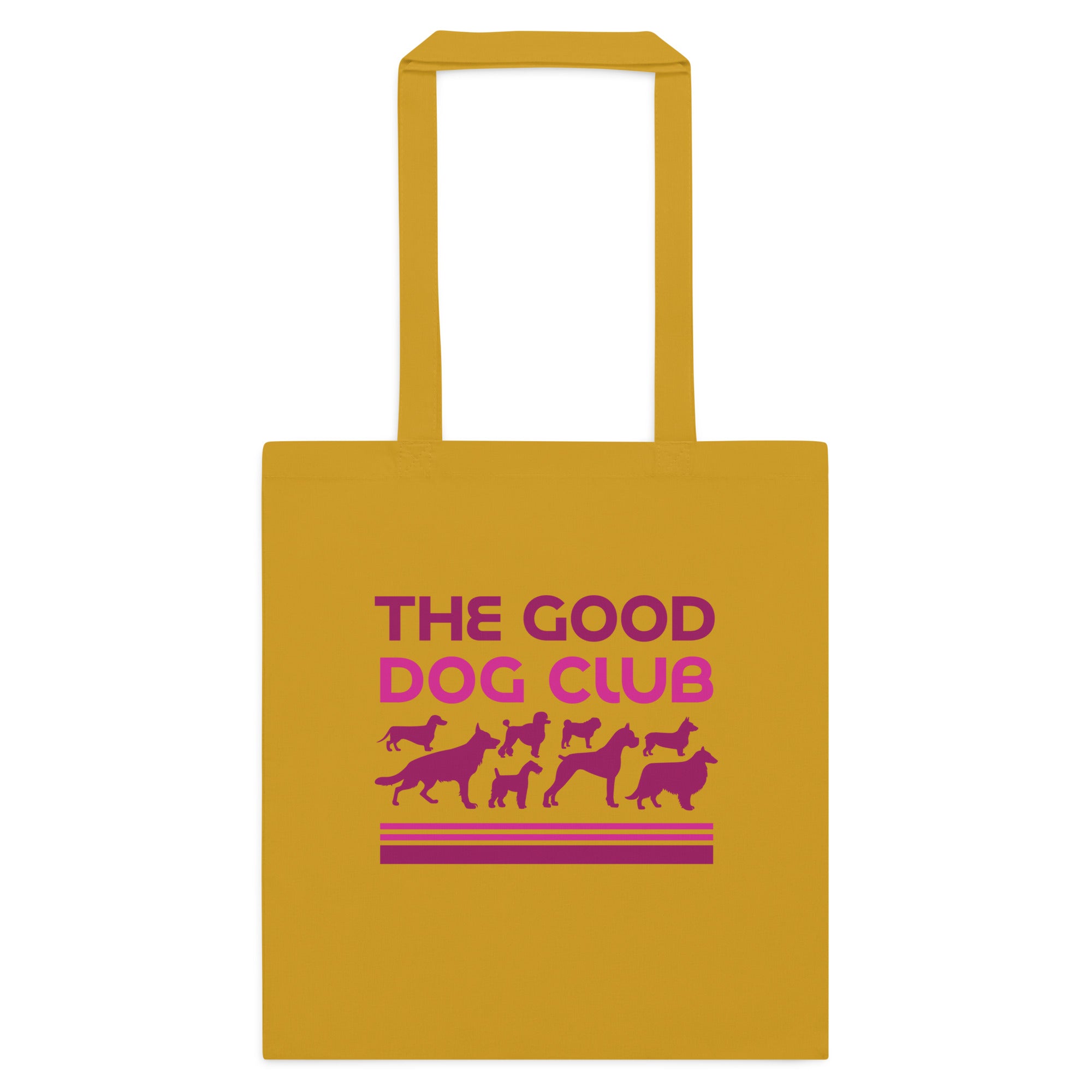Sebastian & Clementine The Good Dog Club Cotton Tote Bag - Pink